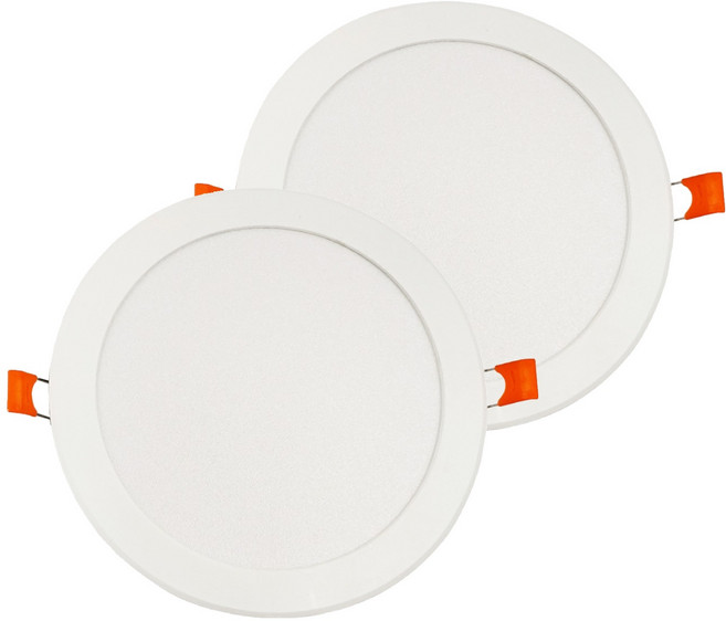 LED 嵌燈 18cm 24W, 中性光, 2組