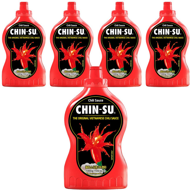 친수 칠리소스, 1kg, 5개