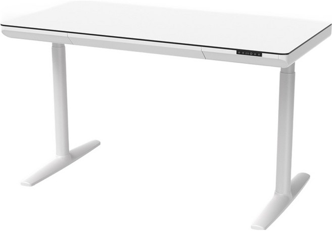 덱스탑 스마트 모션데스크 COZY 책상 방문설치, 화이트