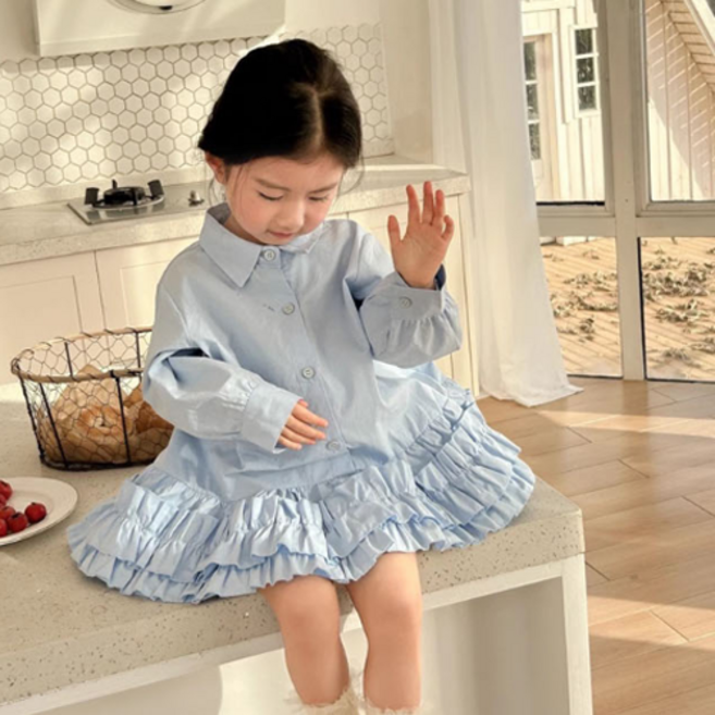 Arbe 여아용 베리튼 원피스