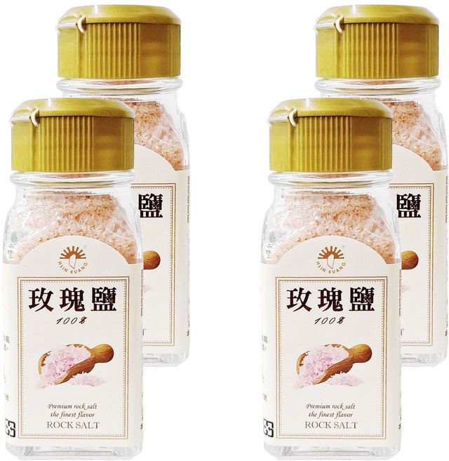 新光洋菜 玫瑰鹽, 4瓶