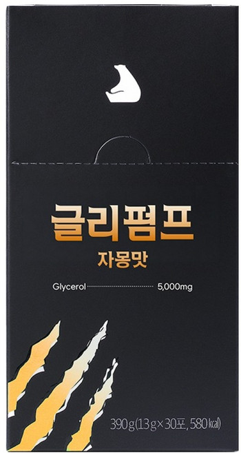 잠백이 글리펌프 자몽맛 30p, 390g, 1개