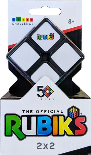 Rubik's Mini 魯比克魔術方塊 8歲以上, 多色, 1個