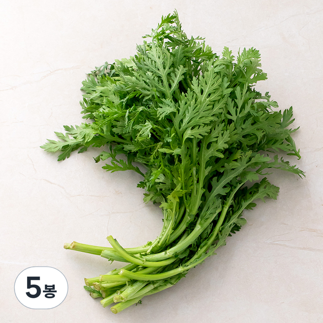 친환경 쑥갓, 150g, 5봉