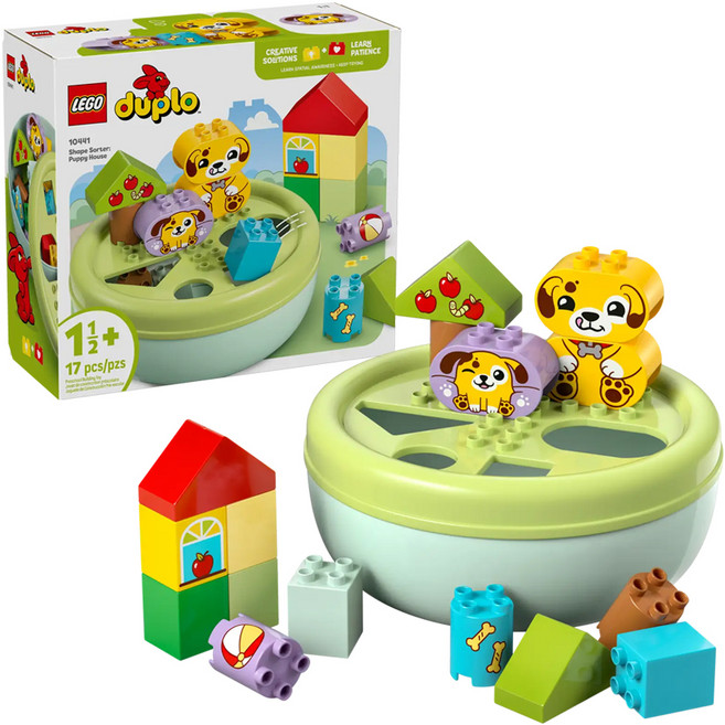 LEGO 樂高 得寶系列 形狀分類趣 小狗屋 Shape Sorter: Puppy House 10441, Shape Sorter:Puppy House, 1盒