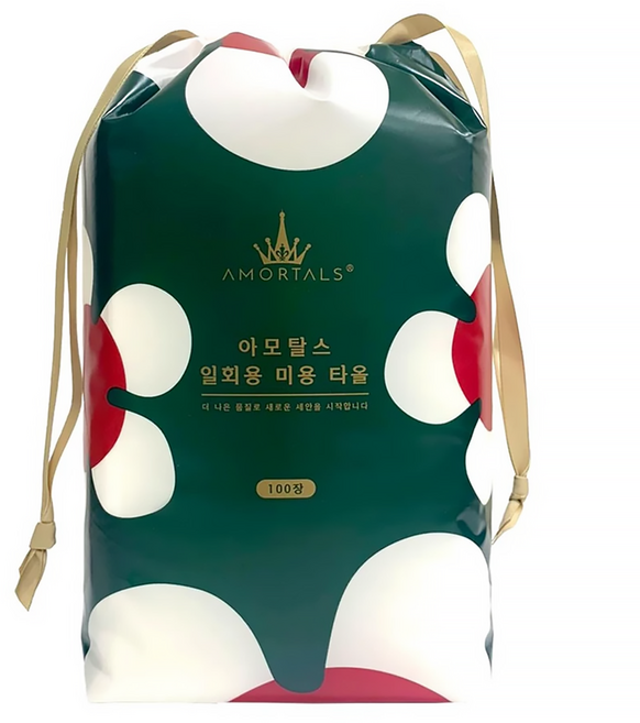 AMORTALS 爾木萄 植物纖維毛巾 加大加厚設計 高度吸水 可替代毛巾乾濕兩用更方便 適用於日常清潔、卸妝、濕敷等, 1包, 白色