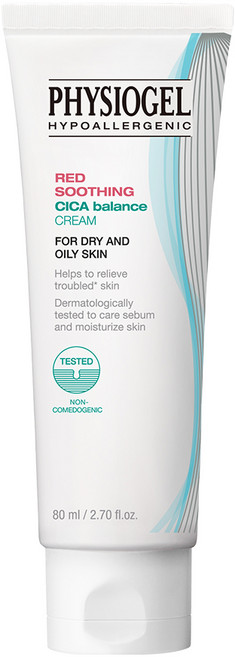 피지오겔 레드 수딩 시카밸런스 크림, 80ml, 1개