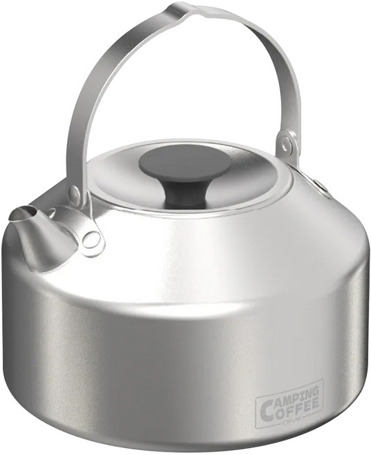 Driver CAMPING COFFEE DayGo 煮水壺 1.2L, 銀色, 1個