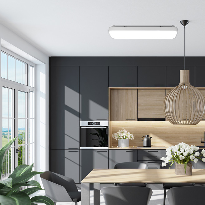 Wonha LED 鏡子廚房燈 30W 三星芯片, 白色(白光)