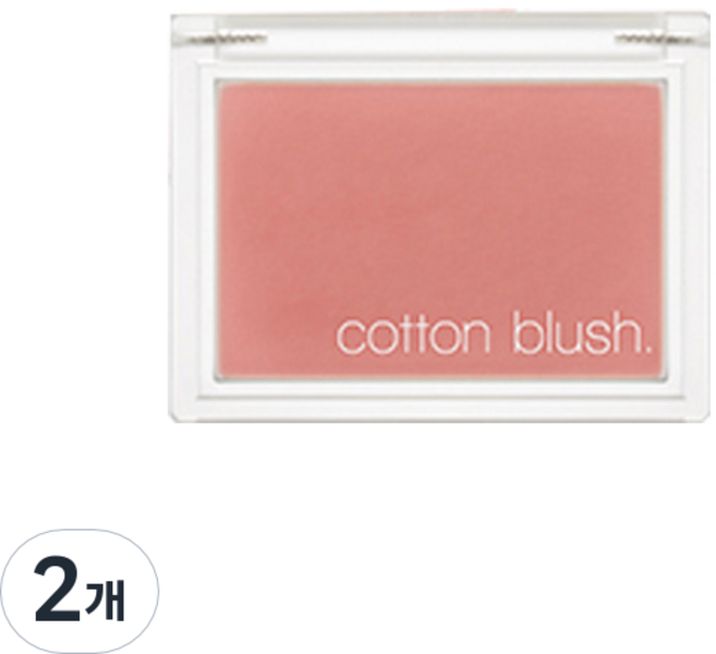 미샤 코튼 블러셔 4g, 빈티지 로브, 2개