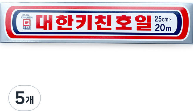 대한웰빙은박 대한키친호일, 20m, 5개