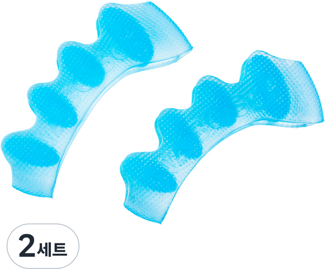 나보소 스플레이 기능성 발가락 용품 2p 세트 블루, 2세트