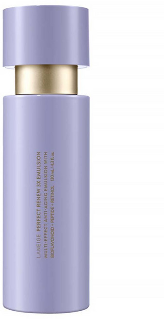 LANEIGE 蘭芝 Perfect Renew 3X完美新生三效賦活乳 130ml 輕盈奶油觸感 快速吸收 含積雪草萃取 保護肌膚 清爽舒適 不黏膩, 1瓶