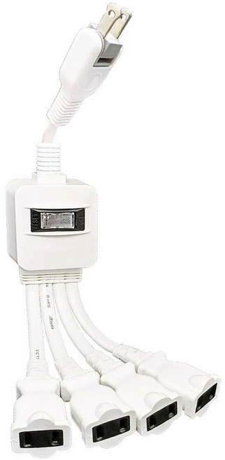 Mayka 明家 1對4轉接式電源線 15A PS-402S, 1個