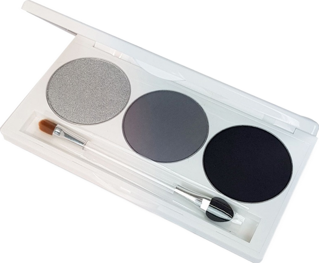 레쥬베라 아이 섀도우 3종 키트, 블랙스모키, 1개