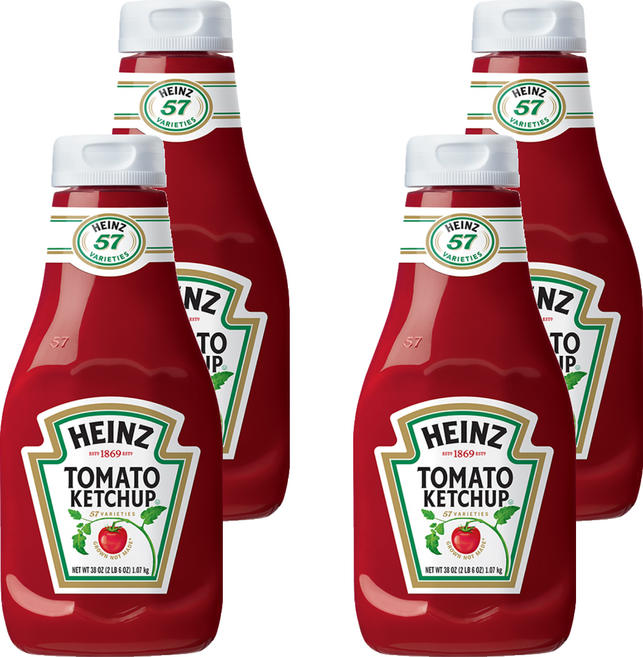 HEINZ 亨氏 蕃茄醬, 1070g, 4瓶