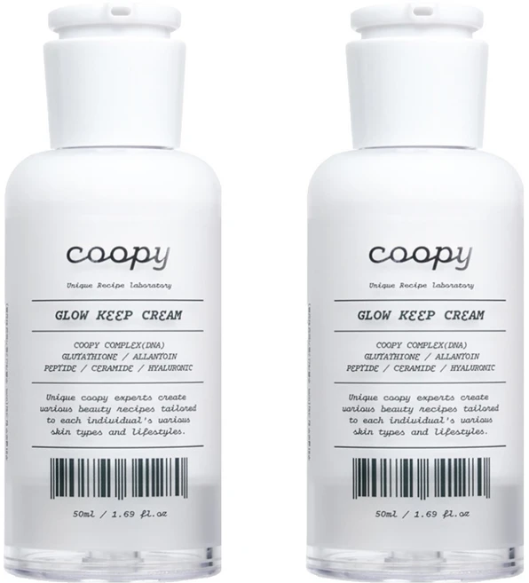 쿠피 글로우 킵 크림, 2개, 50ml - 쿠팡