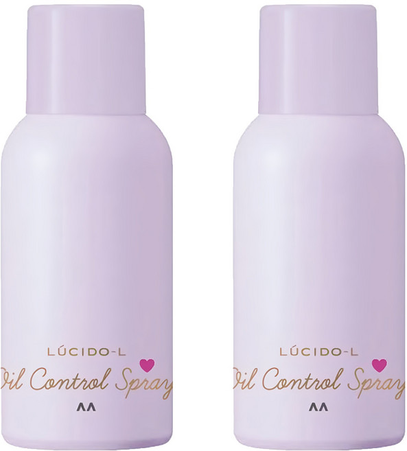 LUCIDO-L 樂絲朵 乾洗髮控油噴霧 淨澈玫瑰, 108ml, 2瓶