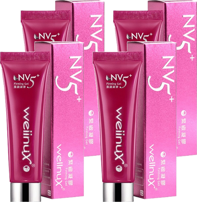wellnuX 維妮舒 NV5+緊緻凝膠, 30ml, 4條