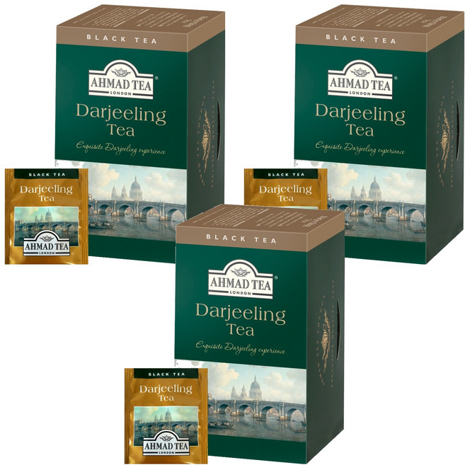 아마드티 다즐링 홍차 티백, 2g, 20개입, 3개