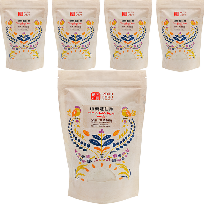 源順食品 山藥薏仁漿, 500g, 1入, 5包