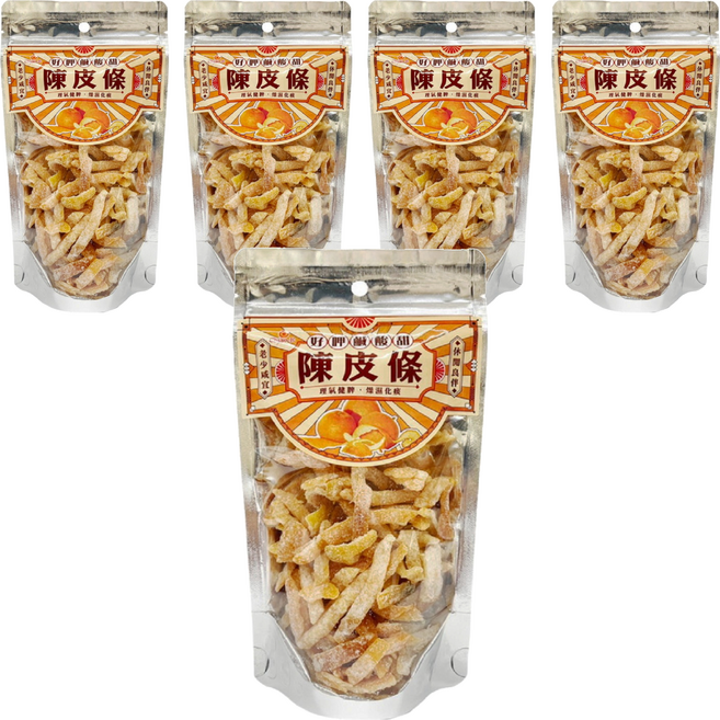 Chiao-E 巧益 陳皮條, 150g, 5包