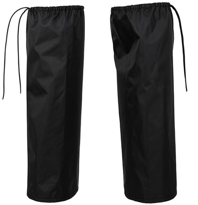 생활의지혜 방수 발 다리토시 XL 2p, 블랙, 1개