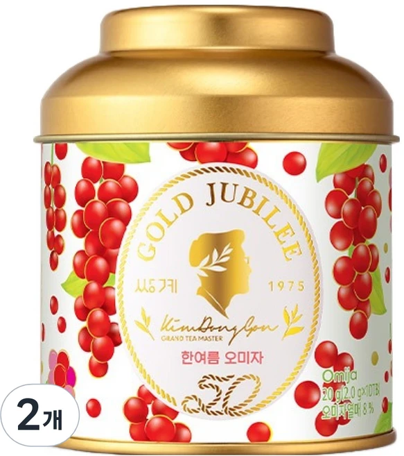 쌍계명차 한여름 오미자, 2g, 10개입, 2개 - 쿠팡