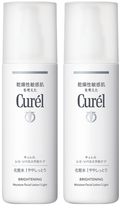 Curel 珂潤 潤浸保濕化妝水 亮白 清爽型, 140ml, 2瓶