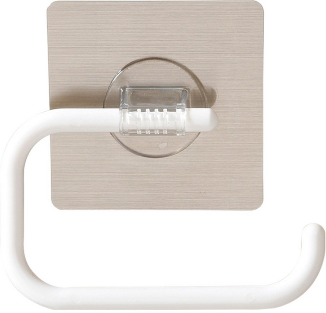 hillo 다용도 접착 화장실 휴지 걸이, 혼합색상, 1개