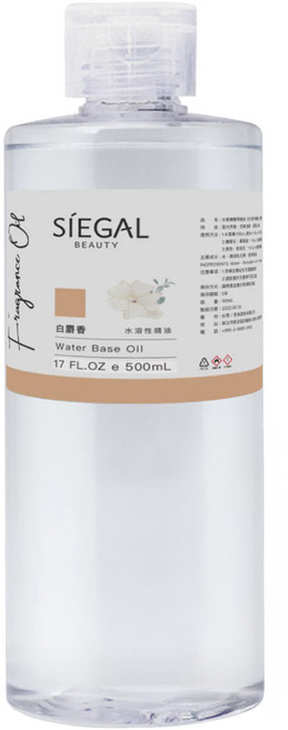 SIEGAL BEAUTY 思高美妝 水溶性精油, 1個, 500ml, 白麝香