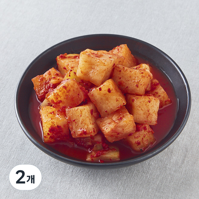 팽현숙 최양락의 맛있는 옛날 깍두기, 1.5kg, 2개