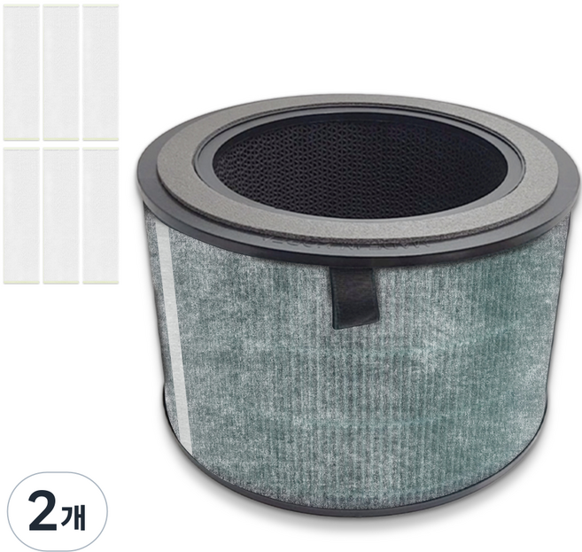 메이저필터 LG 공기청정기 퓨리케어 360 펫 필터케어 6p, AAFTDS101, 2개