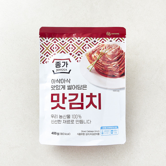 종가 맛김치, 400g, 1개
