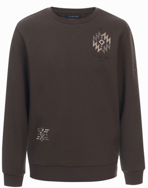 티아이포맨 자수 포인트 스웻트셔츠 M206MTS110M