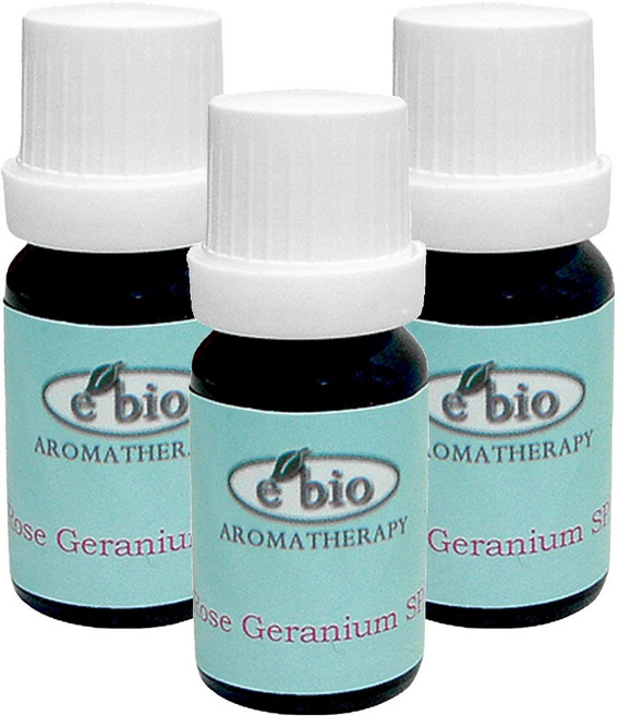 e'bio 玫瑰花妍水療泡澡精油, 10ml, 3瓶