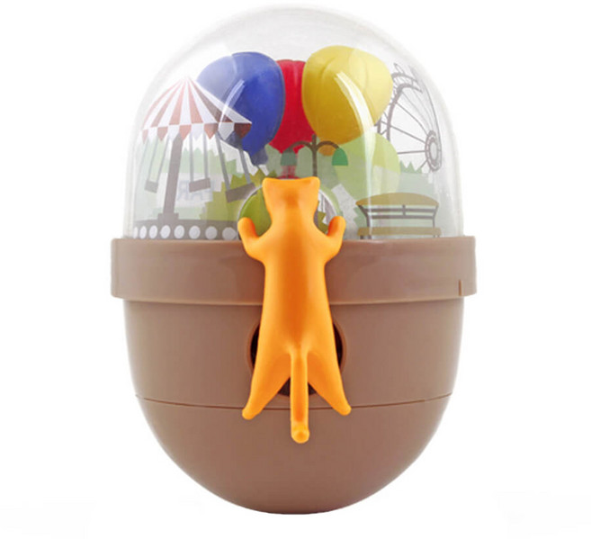 L'chic CA TUMBLER新不倒翁漏食玩具 160g, 遊樂園 多色, 1個