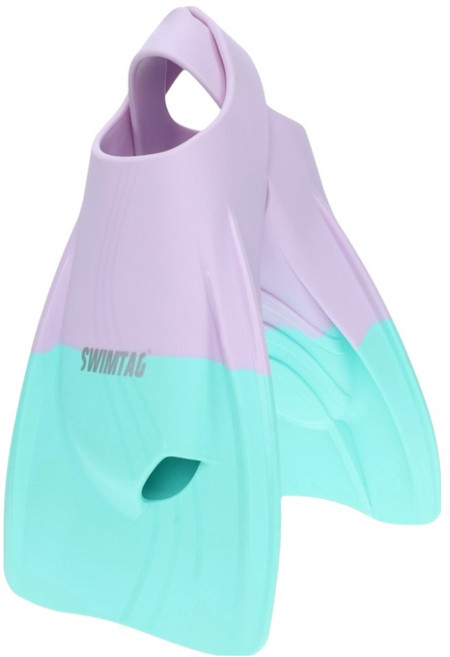 OCEANTAG 泳標 衝擊 短蛙鞋, 薄荷薰衣草