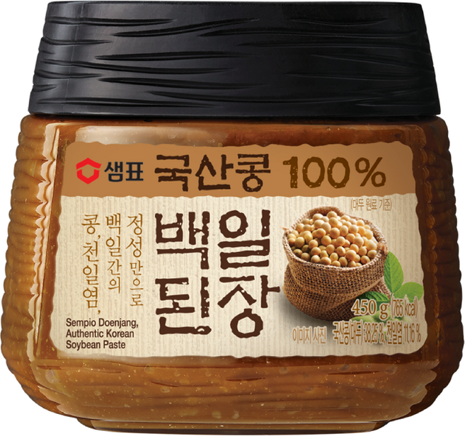 Sempyo國產大豆白豆醬, 450g, 1罐
