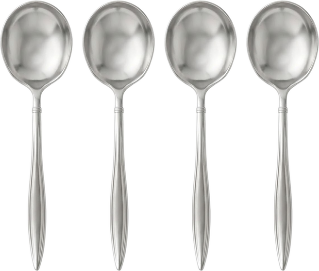 MiyAco 米雅可 經典316不銹鋼大方匙, 4入, 單色