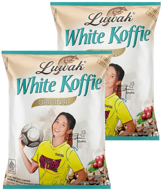 Kopi Luwak White Koffie 三合一白咖啡, 20g, 18包, 2袋