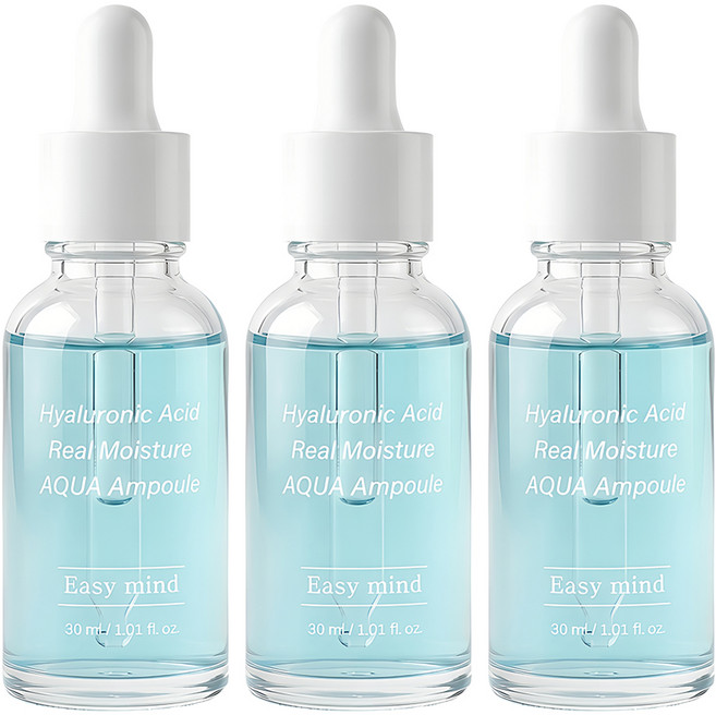 이지마인드 히알루론산 리얼보습 수분앰플, 3개, 30ml