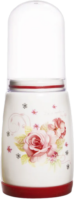 Quasi 玫瑰物語骨瓷筷筒, 紅色, 1個