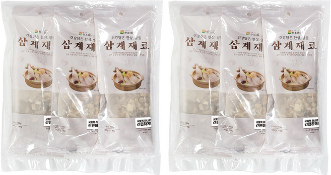 한조 알뜰 삼계탕재료 3p, 300g, 2개