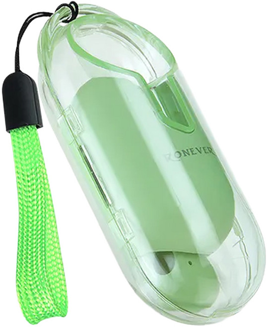 RONEVER 膠囊氣泡藍牙耳機 藍芽耳機 x 2 + 充電盒 + 說明書 + 充電線 34 x 32 x 83.5mm 40g, MOE321, 綠色