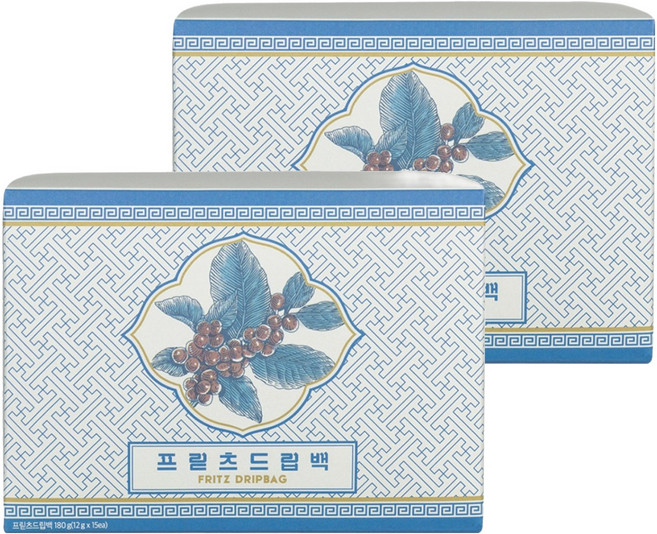 FRITZ COFFEE 濾掛式咖啡, 12g, 15入, 2個