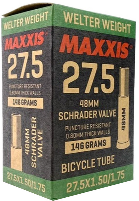 MAXXIS 瑪吉斯 登山車內胎 + 美式氣嘴, 1組
