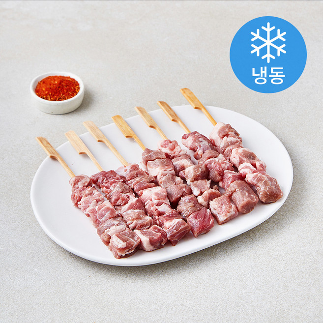 호주산 초램 램 양꼬치 400g + 시즈닝 9g 세트 (냉동), 1세트