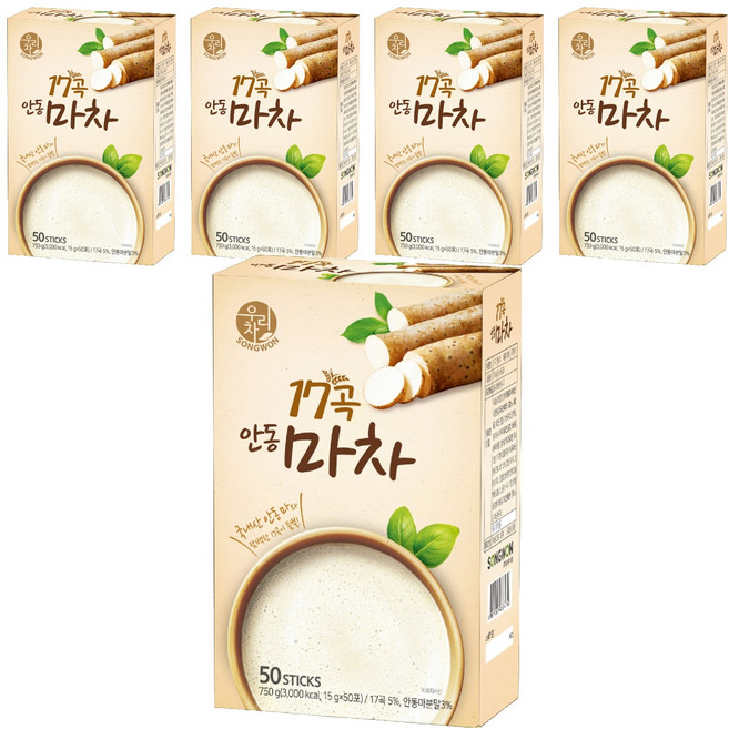 우리차 17곡 안동 마차, 15g, 50개입, 5개