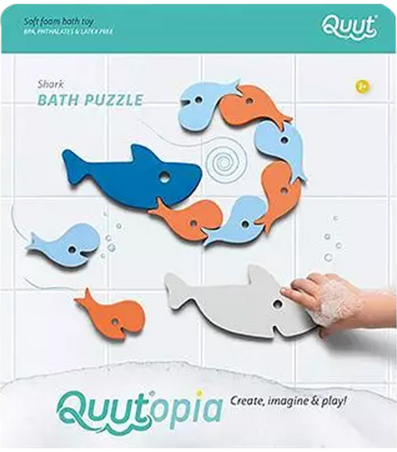Quut 鯊魚拼貼, 鯊魚, 1盒, #171041
